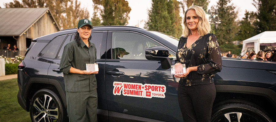 Image: Toyota and espnW honor 10th class of Everyday Heroes at 2025 Women + Sports Summit